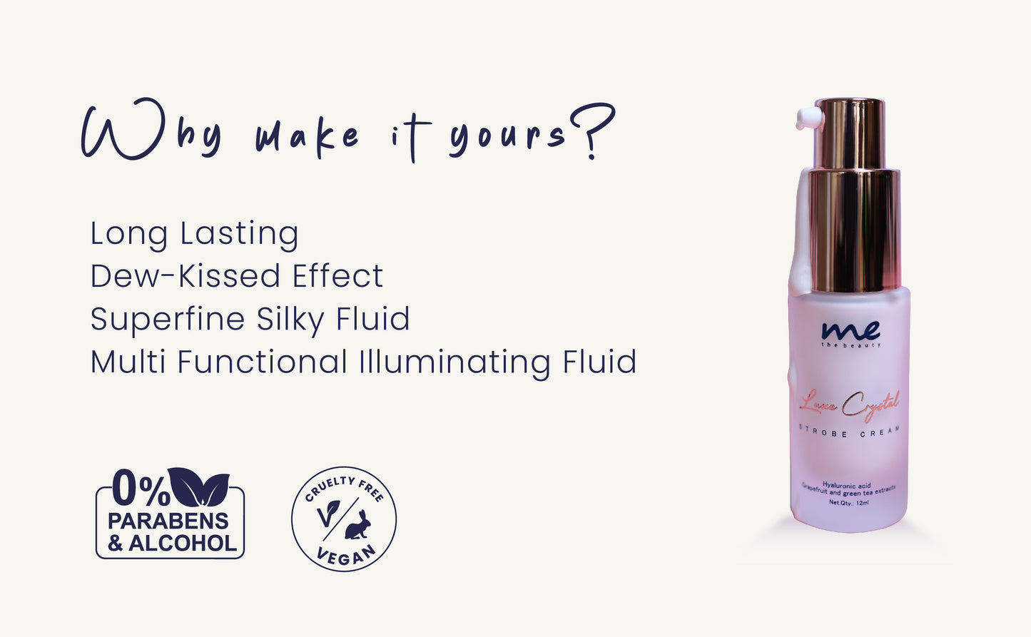 Luxe Crystal Strobe Cream