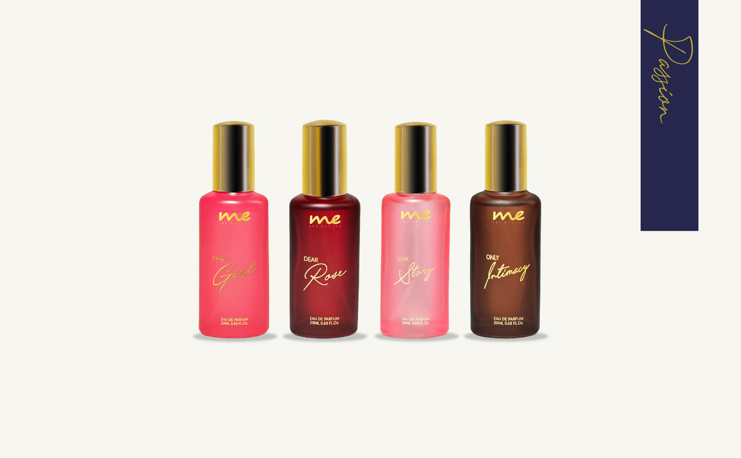 Passion Perfume Gift Set 4 X 20ml