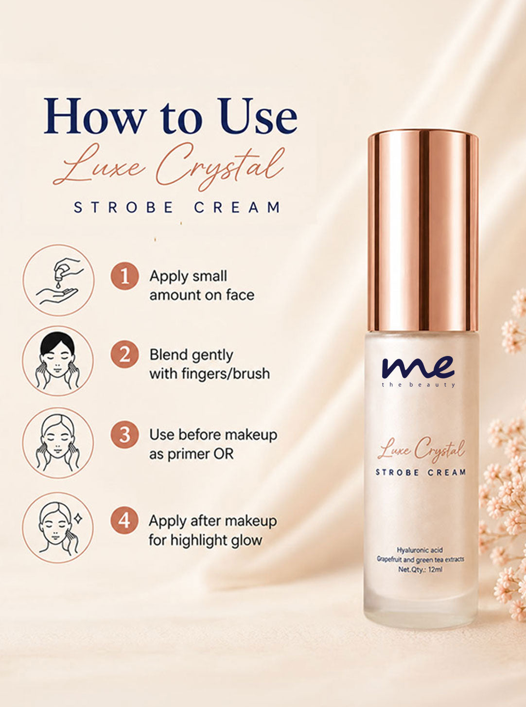 Luxe Crystal Strobe Cream